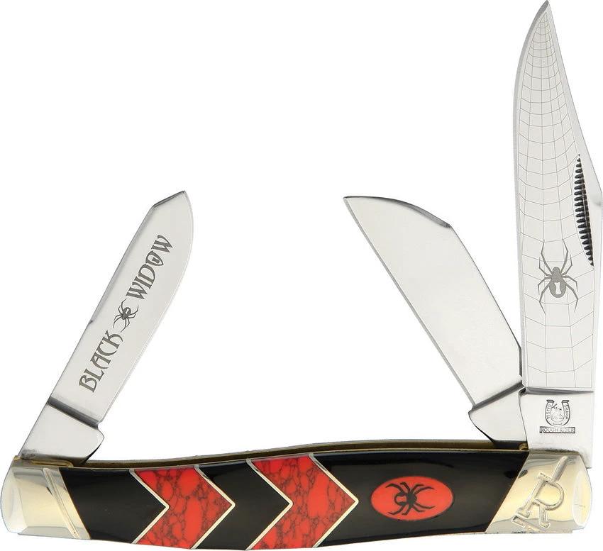Rough Rider Stockman Black Widow KB308 by Rough Rider
