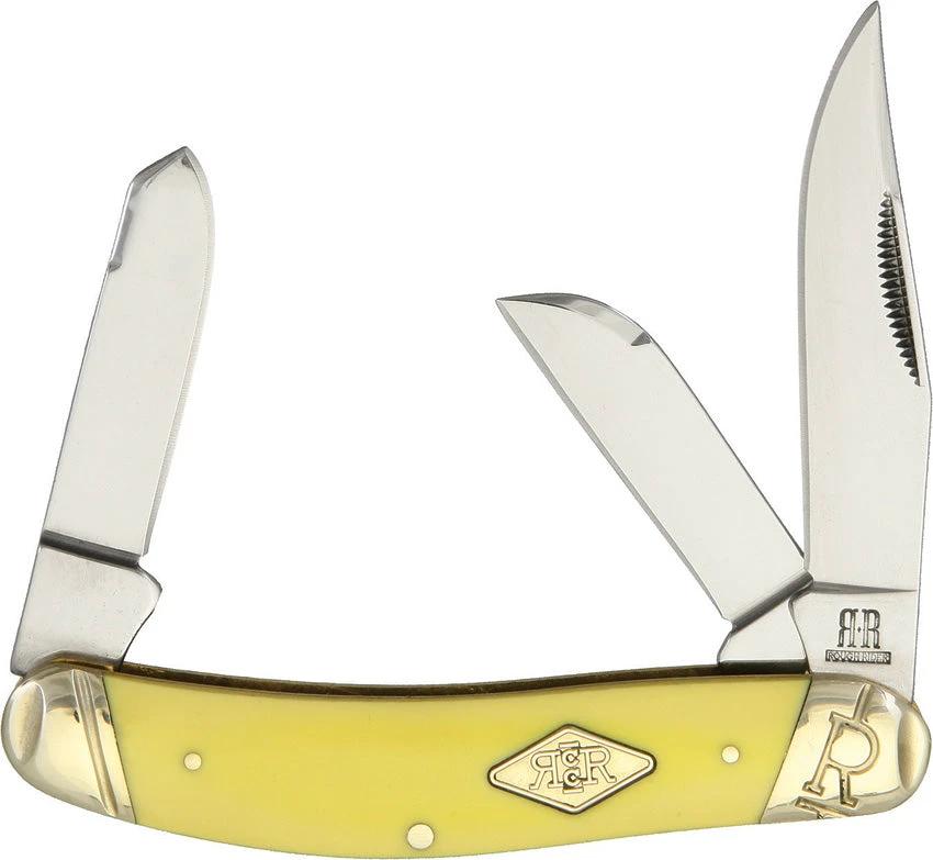 Rough Rider Sowbelly Carbon Yellow KB302R / RR1733 by Rough Rider