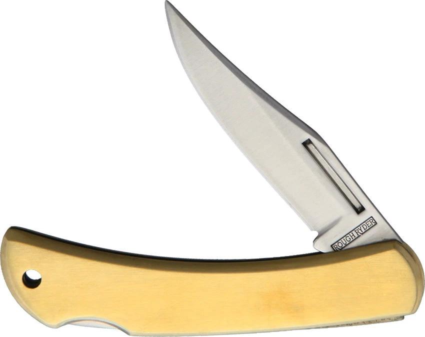 Rough Rider Brass Lockback RR221 BRASS / RR2004 by Rough Rider