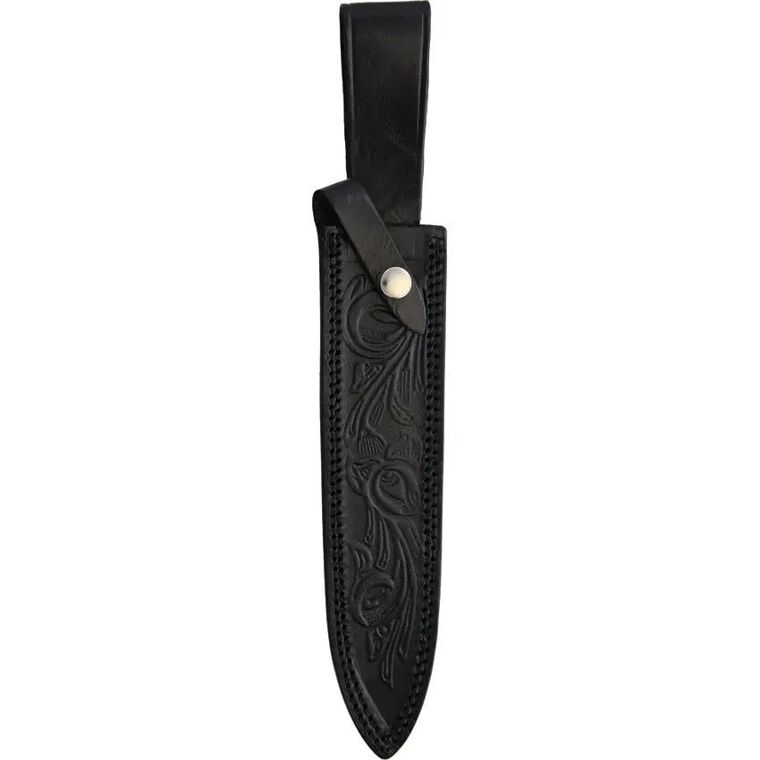 Rough Rider Dagger 4 RR2111 - Satin Finish Double Edged Blade With Wire Wrapped Handle And Belt Sheath For Collectors by Rough Rider