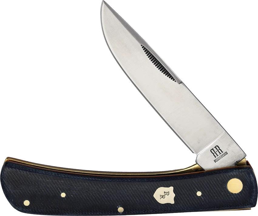 Rough Rider Denim Micarta Work Knife KD04 by Rough Rider