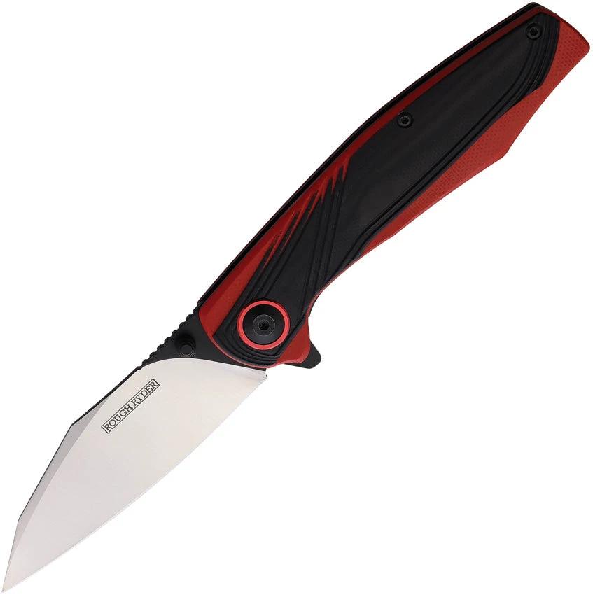 Rough Rider Linerlock A/O Black/Red RR2534 BZ011631 by Rough Rider