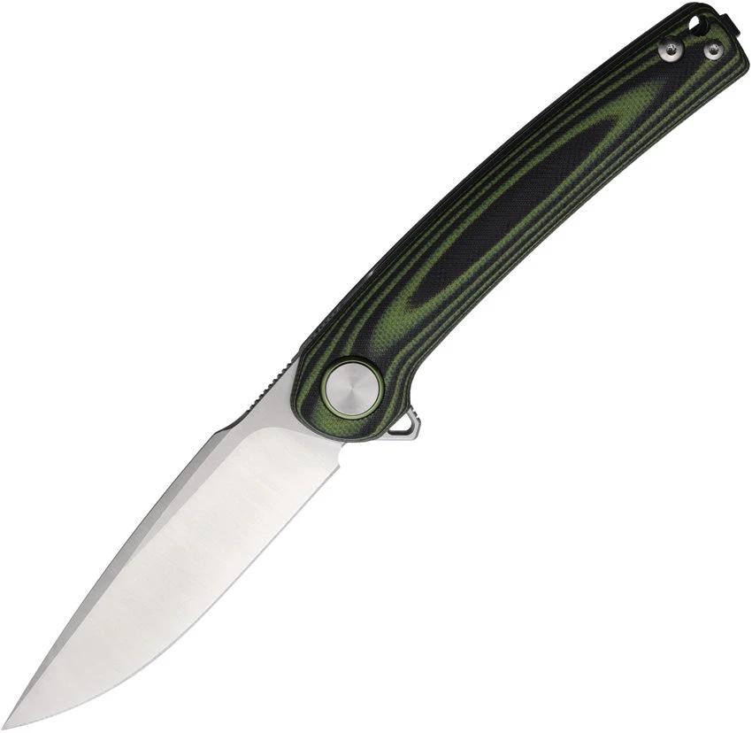 Rough Rider Linerlock Black/Green BF018245 by Rough Rider