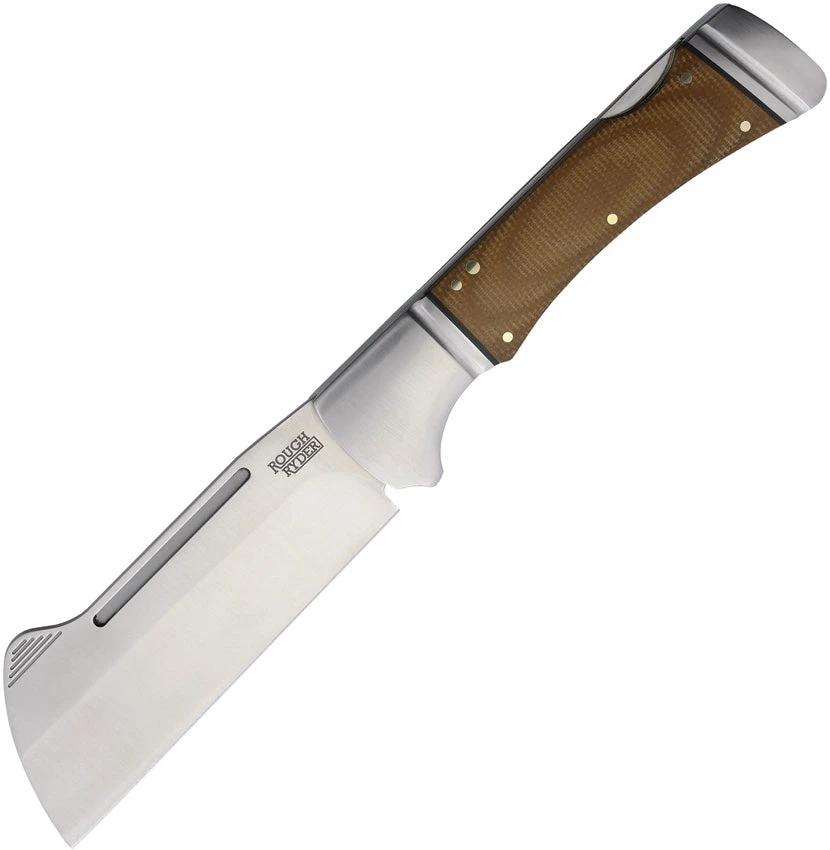 Rough Rider Camp Side Cleaver Lockback RR2679 TR6469 by Rough Rider