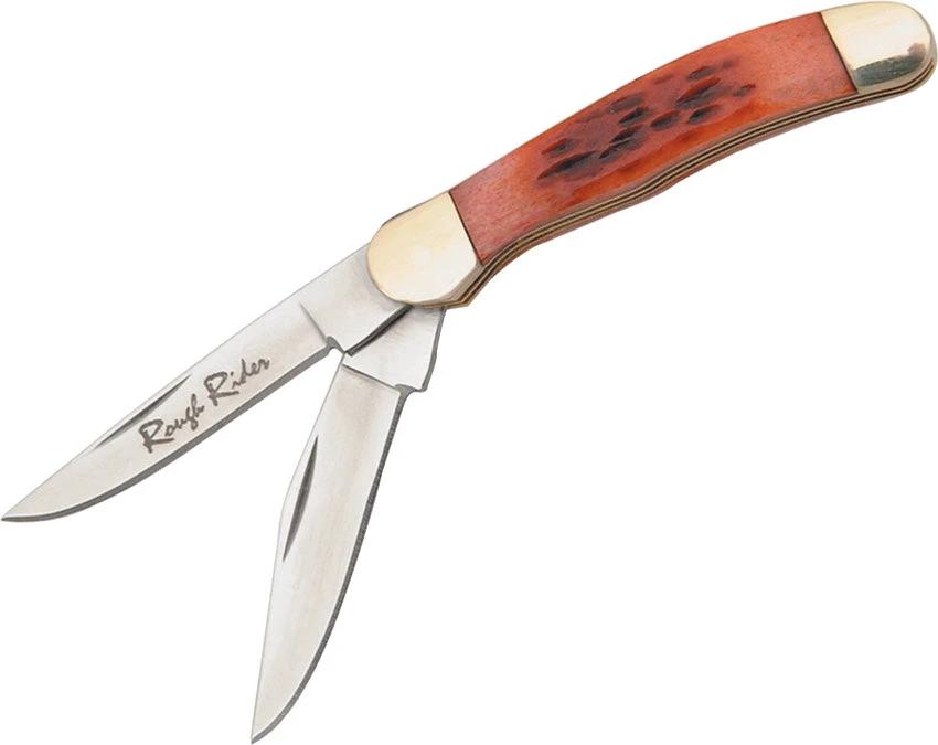Rough Rider Tiny Copperhead Red Bone KB208 by Rough Rider