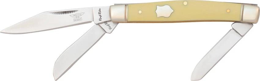 Rough Rider Stockman Yellow Synthetic KB306 by Rough Rider