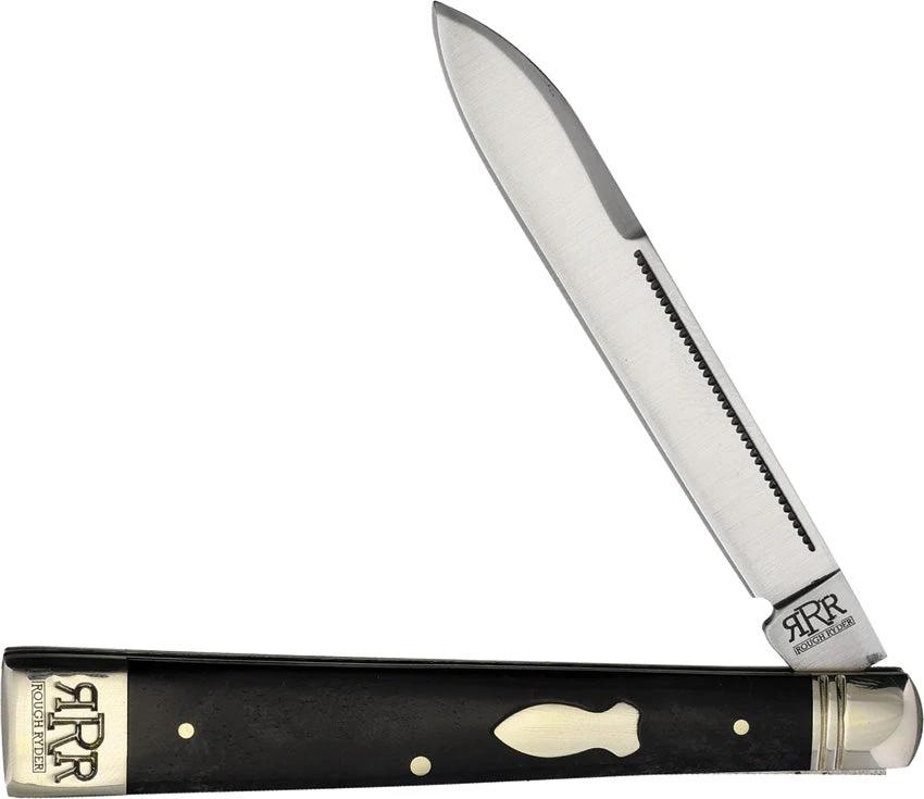 Rough Ryder Reserve Fat Bottom Doctors Knife Black KB03 by Rough Ryder Reserve