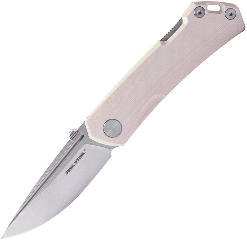 Real Steel Luna Maius Lockback Ivory 7091EI by Real Steel
