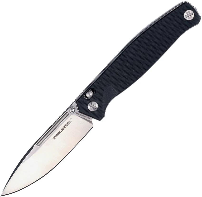 Real Steel Huginn Slide Lock Black G10 7651 by Real Steel