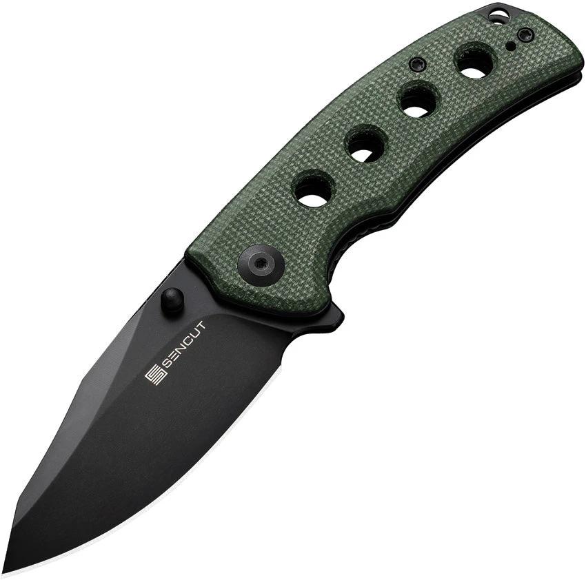 SENCUT Excalis Linerlock Grn Mic S23068-3 by SENCUT
