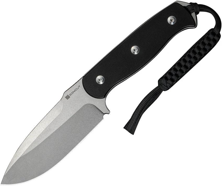 SENCUT Toxodon Fixed Blade Black S24036-1 by SENCUT