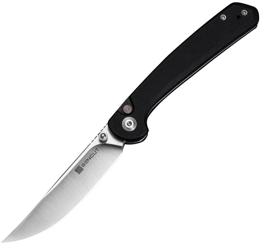 SENCUT Skelfin Button Lock Black S25007-2 by SENCUT