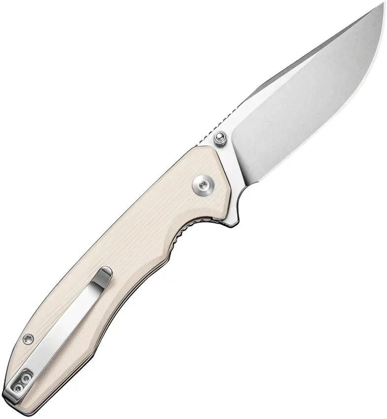 SENCUT Sylor Linerlock Ivory G10 S25056-2 by SENCUT