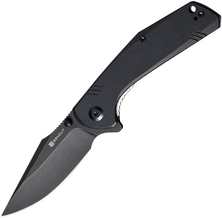 SENCUT Actium Linerlock Black G10 SA02C by SENCUT