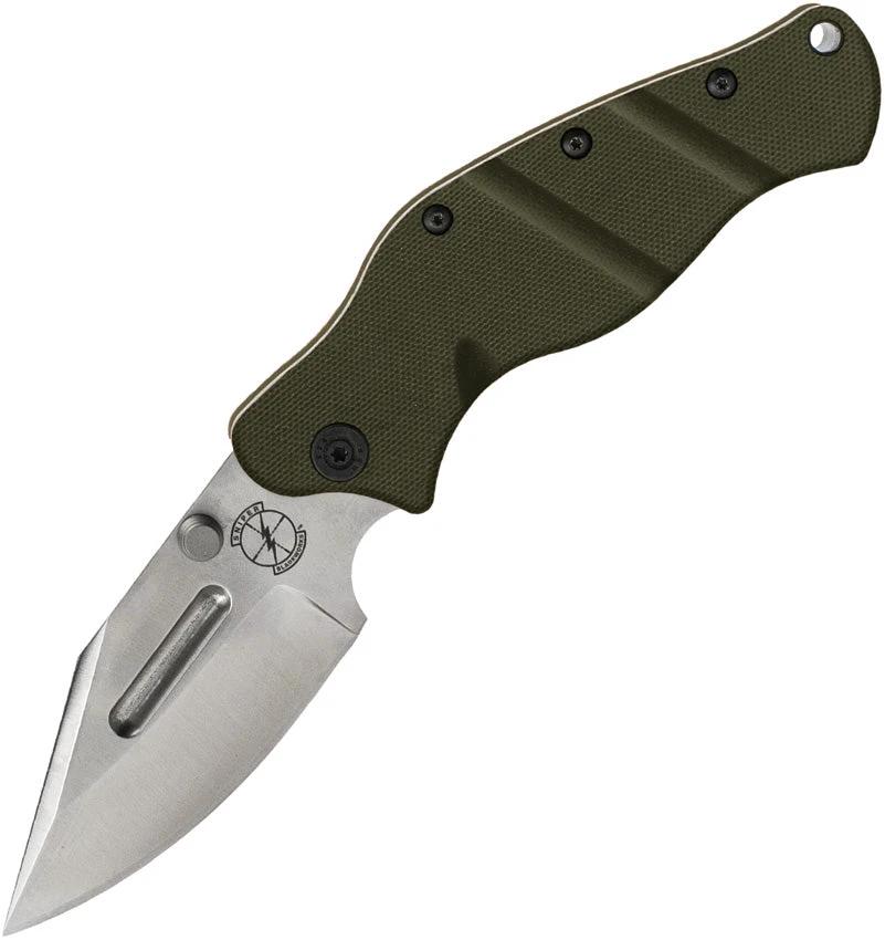 Sniper Bladeworks LPC Framelock OD/Satin LP ODGSAT by Sniper Bladeworks