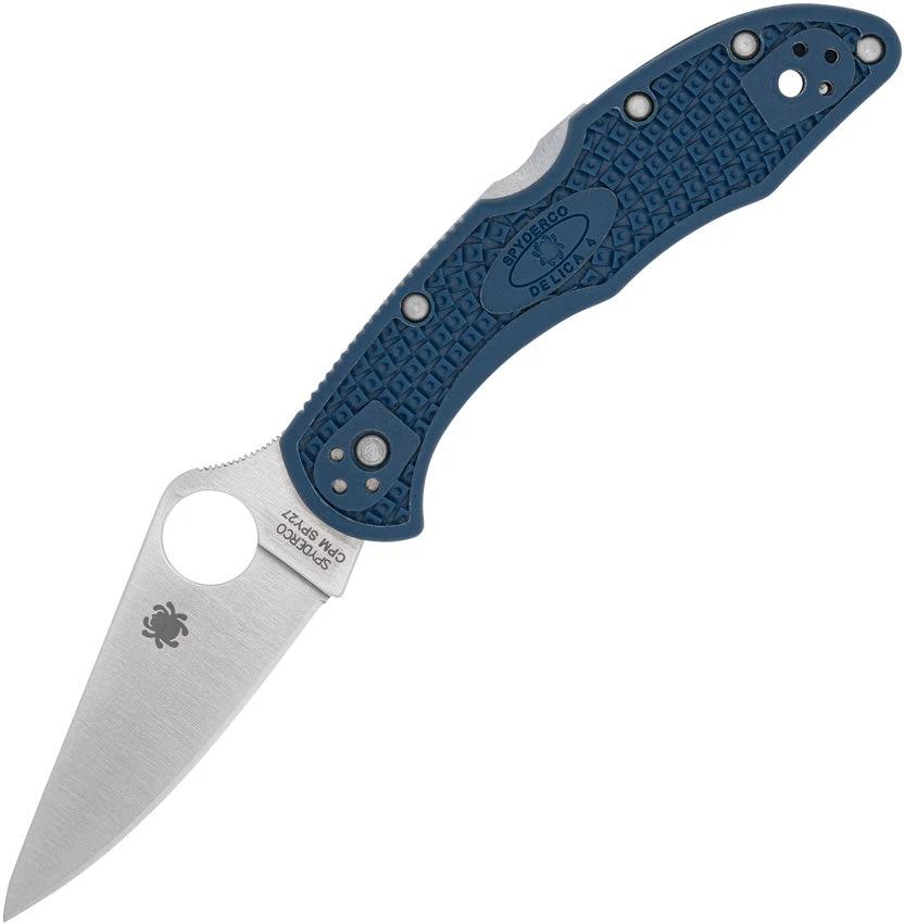 Spyderco Delica 4 Lockback Cobalt C11PCBL by Spyderco