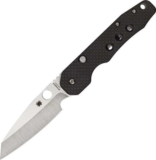 Spyderco Smock Compression Lock Knife With Premium S30V Blade And Carbon Fiber G10 Handle For EDC Enthusiasts by Spyderco