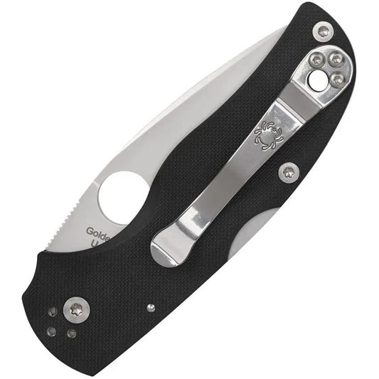 Spyderco Native Lockback Knife C41GP5 - S30V Blade With Black G10 Handle For EDC by Spyderco
