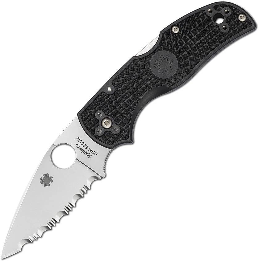Spyderco Native 5 Lockback Serrated C41SBK5 by Spyderco