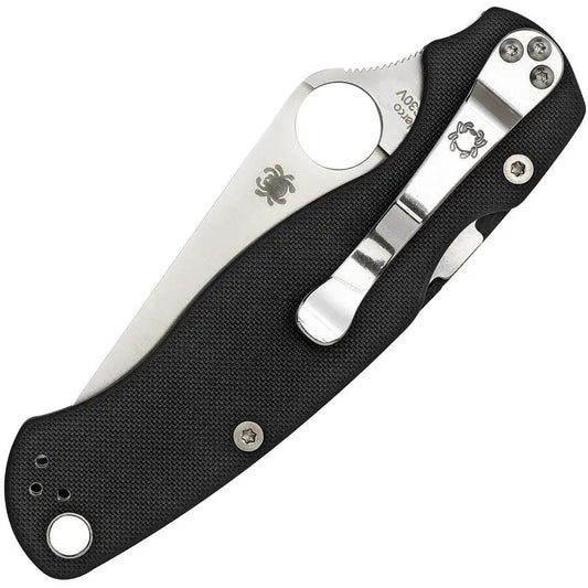 Spyderco Para Military 2 Left Hand Knife - S45VN Satin Blade With Black G10 Handle by Spyderco