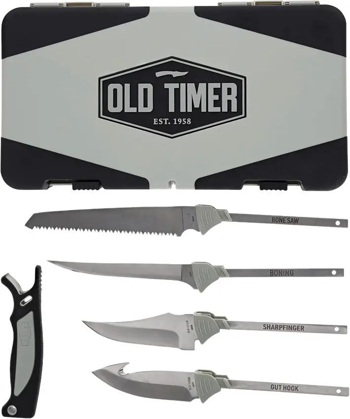 Schrade SwitchIt Hunting Kit Four Blade Field Dressing Tool Set For Hunters And Outdoor Enthusiasts by Schrade