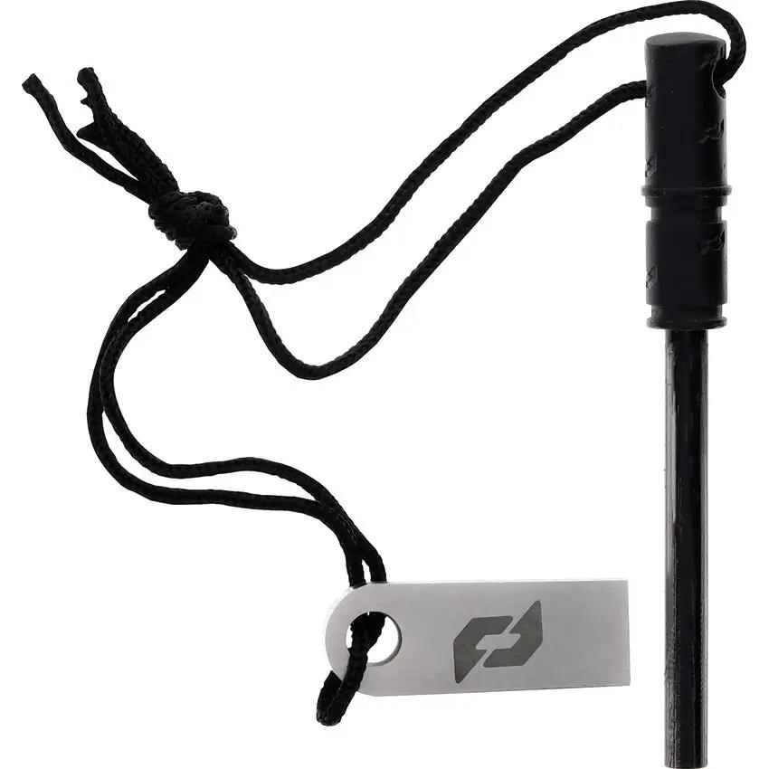 Schrade Fire Starter Ferro Rod 3.75in With Steel Striker And Lanyard For Outdoor Enthusiasts by Schrade