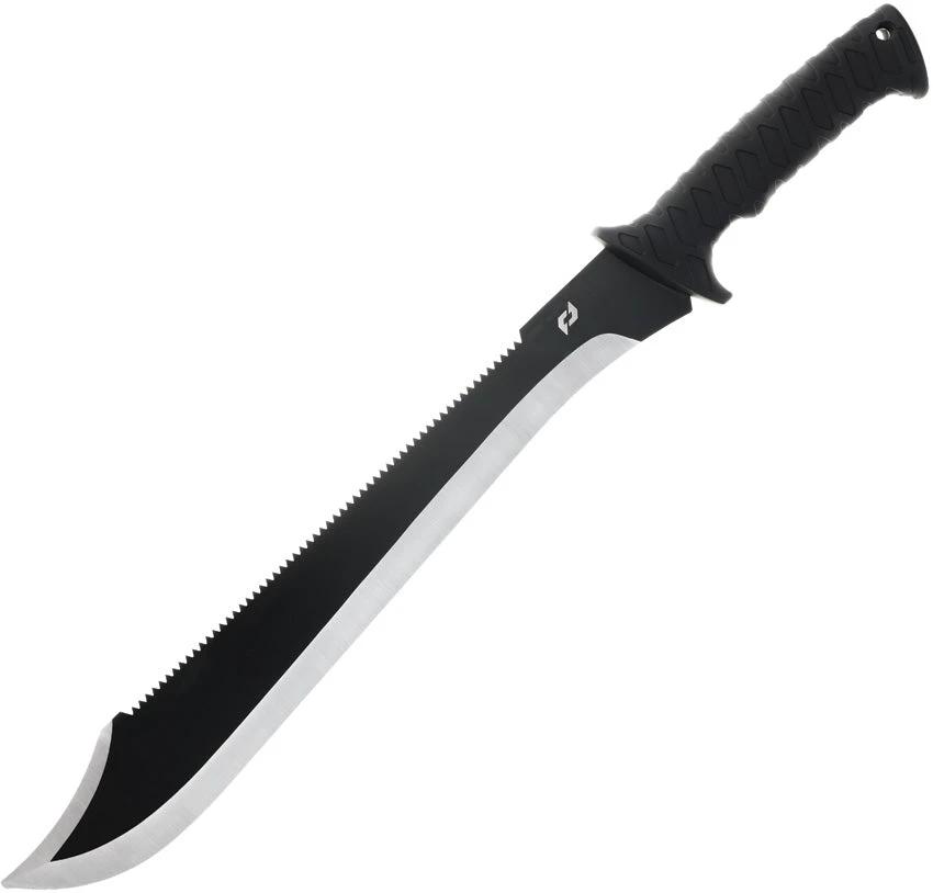 Schrade Decimate Sawback Machete - 15 Inch Blade Full Tang For Ultimate Outdoor Survival And Brush Clearing