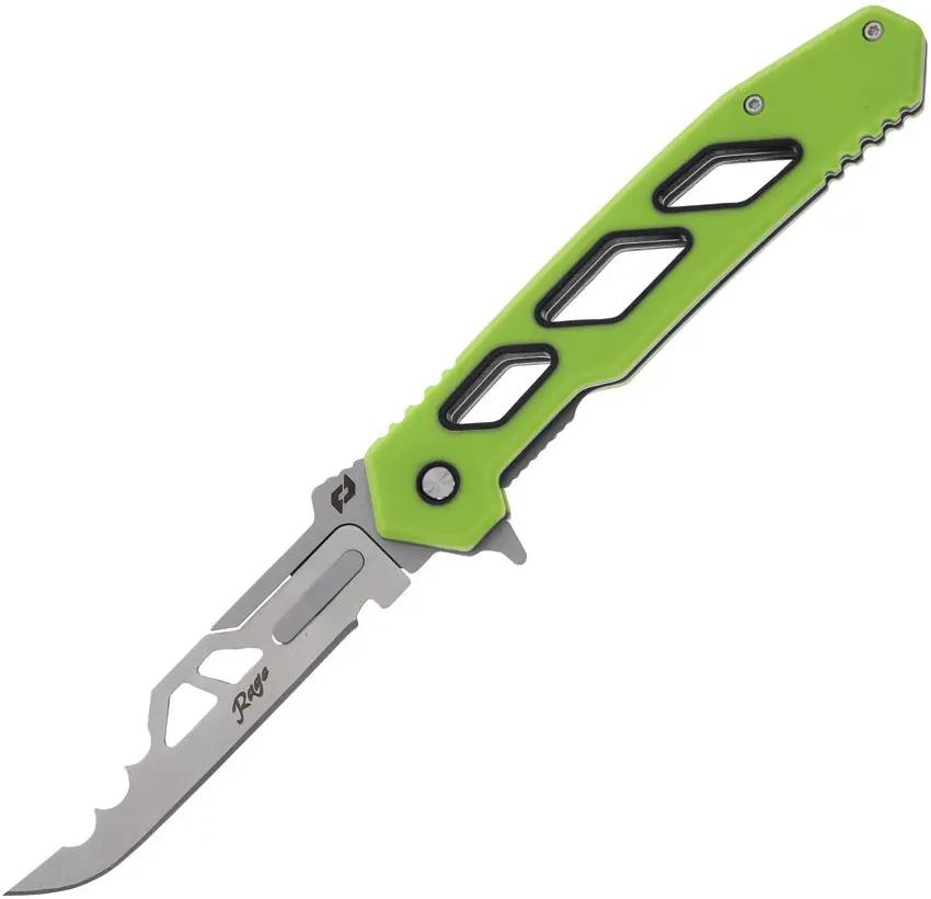 Schrade Isolate Enrage Linerlock Pocket Knife - 3 Inch Stainless Blade With Six Replaceable Blades For Versatile EDC by Schrade