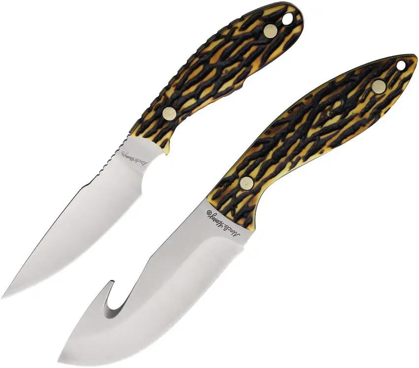 Schrade Uncle Henry Gift Set Two Knife Hunting Kit For Outdoorsmen - Dependable Field Ready by Schrade