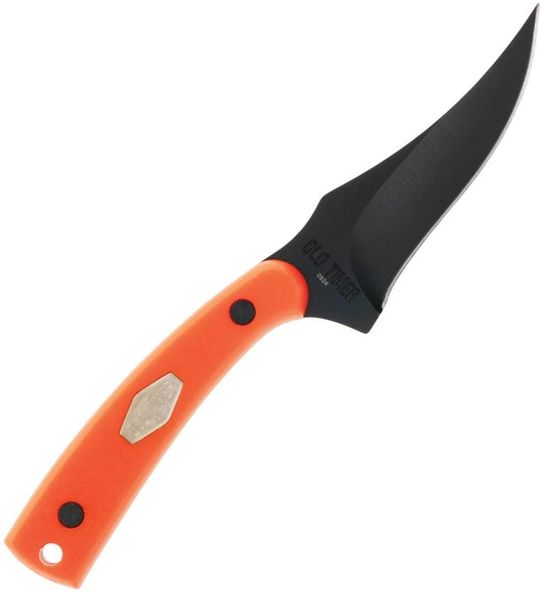 Schrade Old Timer Sharpfinger Orange 1227060 by Schrade