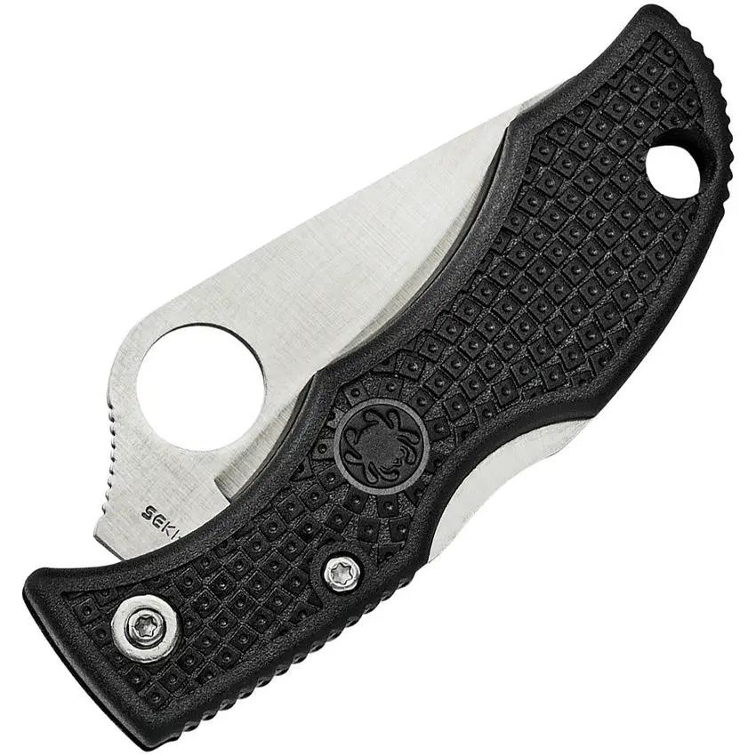 Spyderco Ladybug 3 Lockback Knife - Compact EDC Essential With Satin VG10 Blade And Lightweight FRN Handle by Spyderco