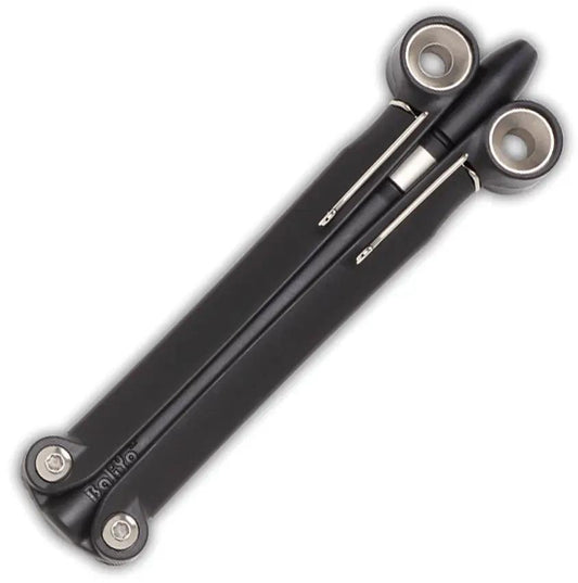 Spyderco BaliYo Black Pen Knife YCN100 - Butterfly Style Pen For Tricks And Writing by Spyderco