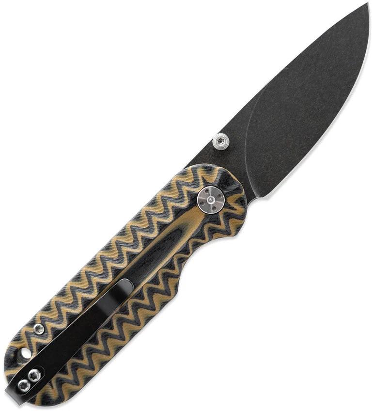 Skallywag Tactical Searoach Linerlock Black/Tan SEAROACK BLK TAN by Skallywag Tactical