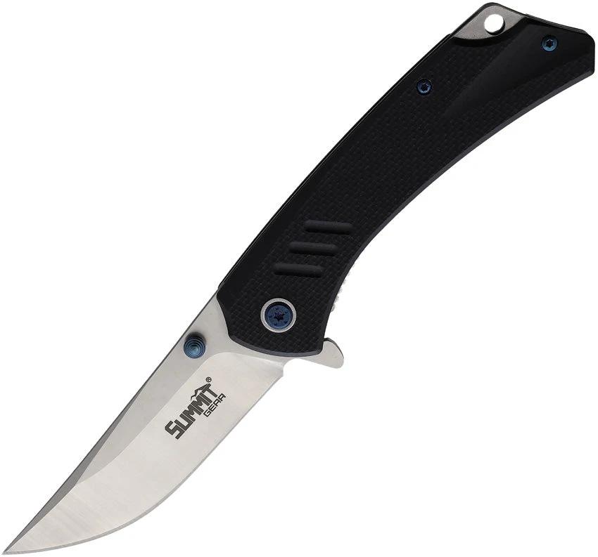 Summit Gear Linerlock Black G10 60.01.3200525 by Summit Gear