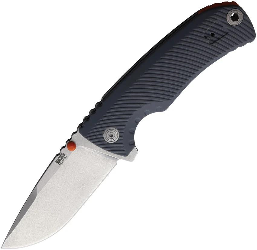 Sog Tellus FLK Framelock Wolf Gray 14-06-02-43 by Sog