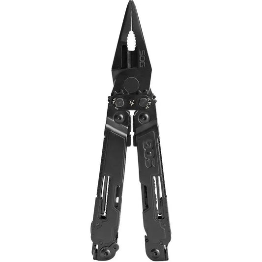 SOG PowerAccess Multi Tool Black PA1002CP Versatile All In One Pliers Wire Cutter Protractor For DIYers by SOG