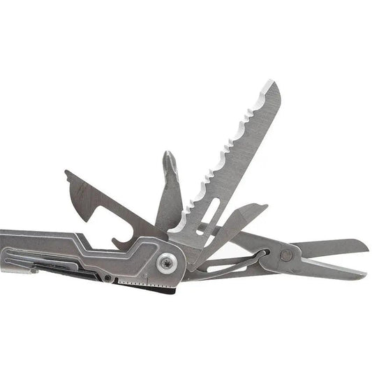 SOG PowerPint Bead Blast PP1001-CP - Compact 18-Tool Multitool For DIY Pros And Everyday Carry Outdoors by SOG