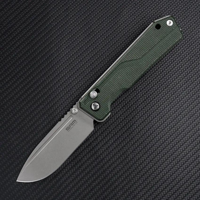 SRM Knives Rubik Ambi Lock Green 7228B-MG by SRM Knives