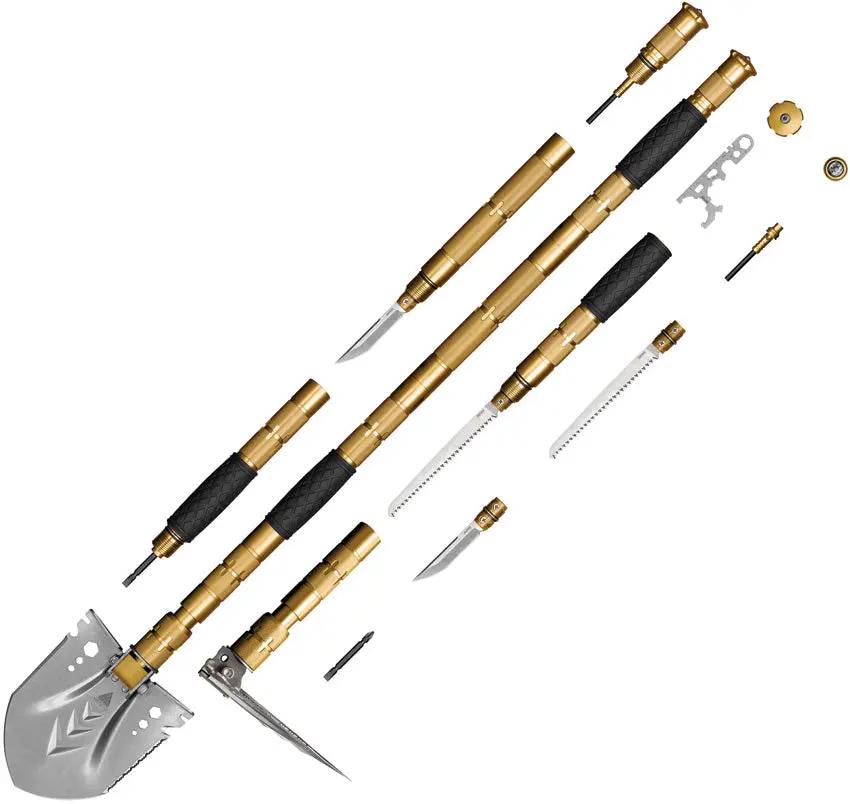 SRM Knives Multi-Purpose Shovel Golden TFS01-2 by SRM Knives