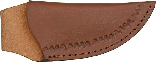 Steel Stag Short Skinner - 3 1/4 Inch Stainless Skinner Blade Full Tang Grooved Stag Wood Handles by Steel Stag