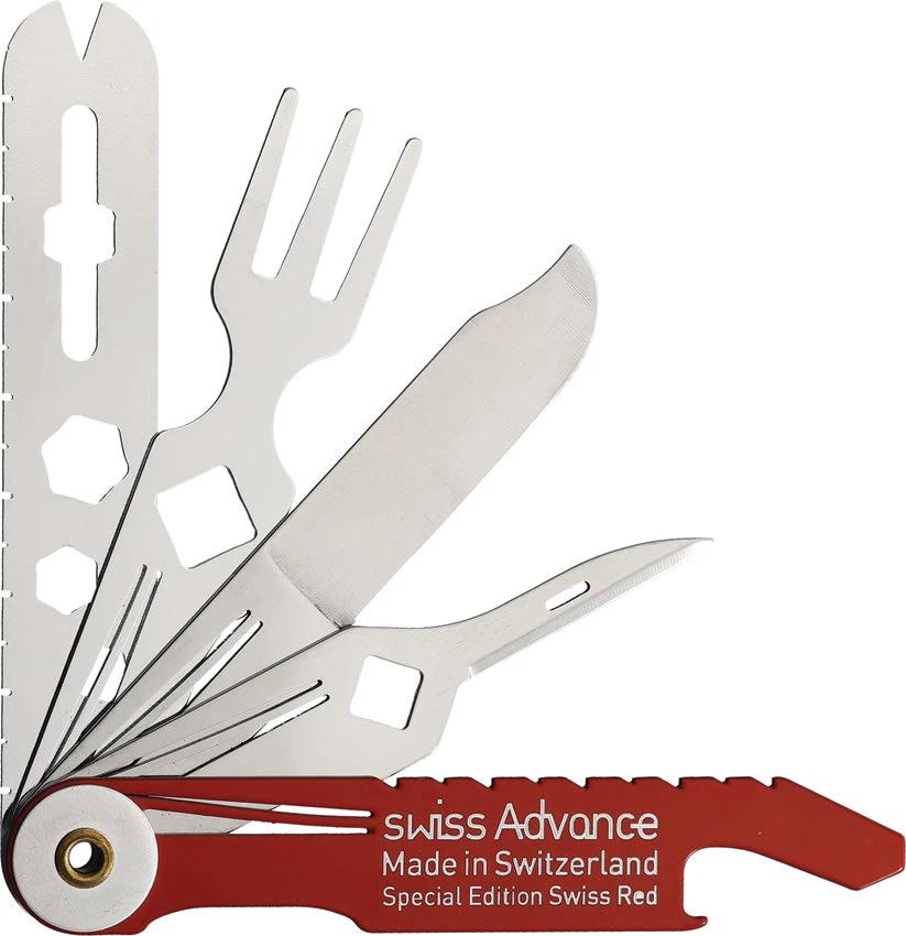 Swiss Advance CRONO N5 Multi Tool Red 51424 by Swiss Advance