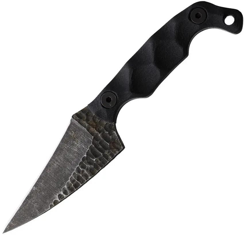 Stroup Knives Mini Mod 2 Fixed Blade Black MINI2-B-G10-S by Stroup Knives