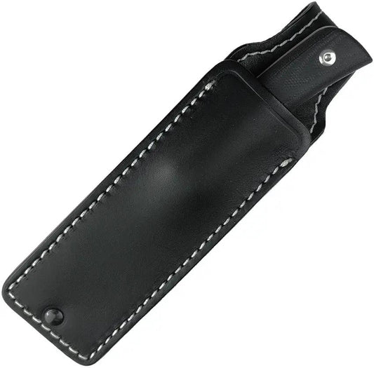 Straight Line Buster Fixed Blade Knife - 6 Inch M390 Blade With Black G10 Handle by Straight Line