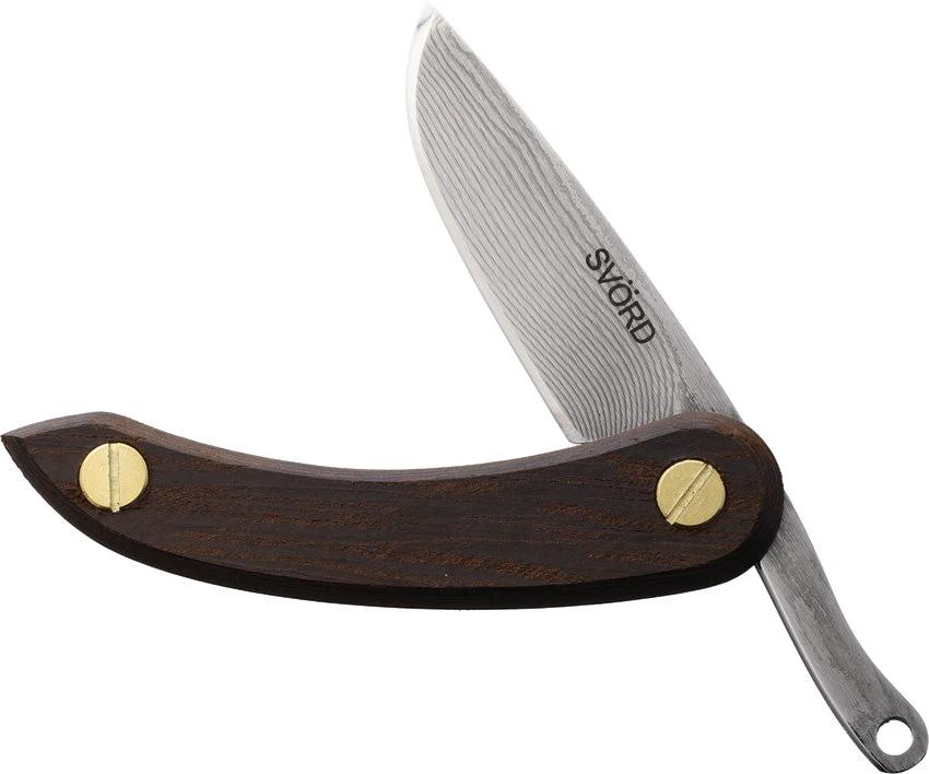 Svord Peasant Mini Hardwood Damascus PKMDAMAX by Svord