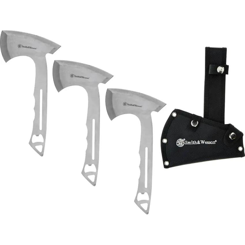 Smith And Wesson Hawkeye Throwing Axe Set - Durable Balanced Outdoor Target Practice For Enthusiasts by Smith & Wesson