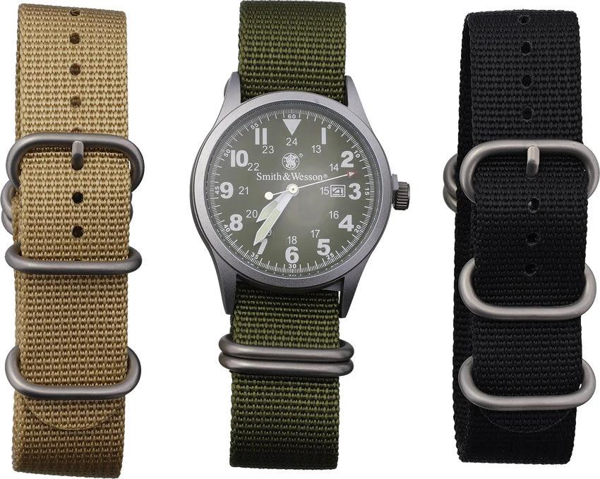 Smith & Wesson Military Watch OD SWW-42-OD by Smith & Wesson