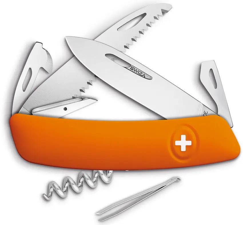 Swiza D05 Swiss Pocket Knife Orange KNR.0056.1060 by Swiza