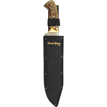 Schrade 1116424 Uncle Henry Bowie Knife – Classic Outdoor Power by Schrade