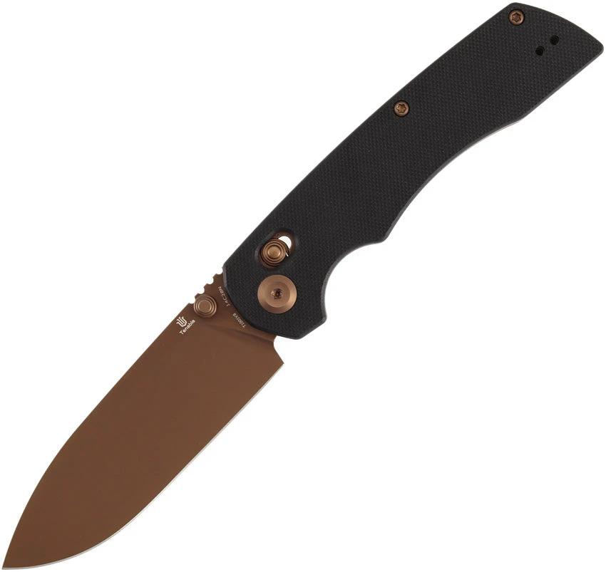 Tenable Knives Kryo Crossbar Lock Rose Gold T1001V8 by Tenable Knives