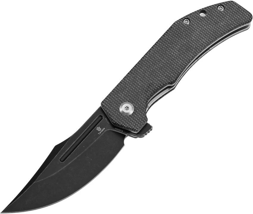 Tenable Knives Orion Linerlock Black Mic B1089A4 by Tenable Knives